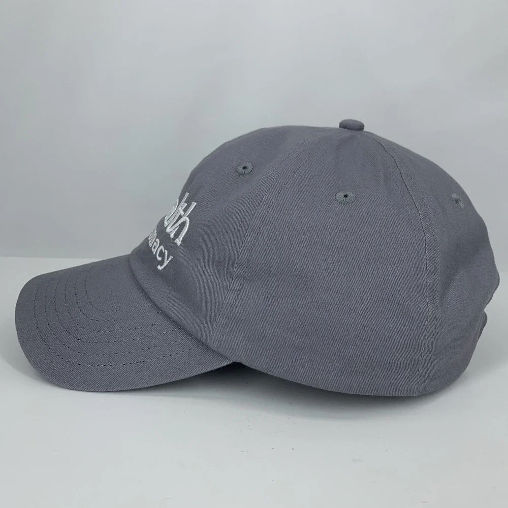 OU Health Pharmacy Hat Oklahoma Sooners Gray Adjustable Lightweight Baseball Cap